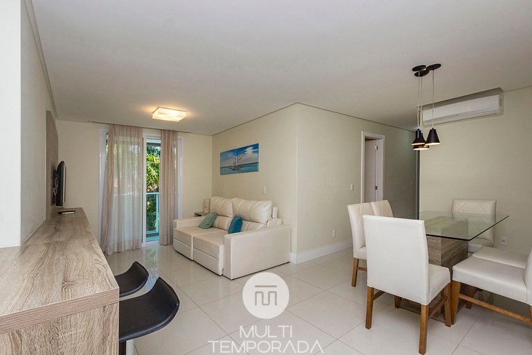 Porto Fino 106 - 280m da praia de Bombinhas - Roupas de cama