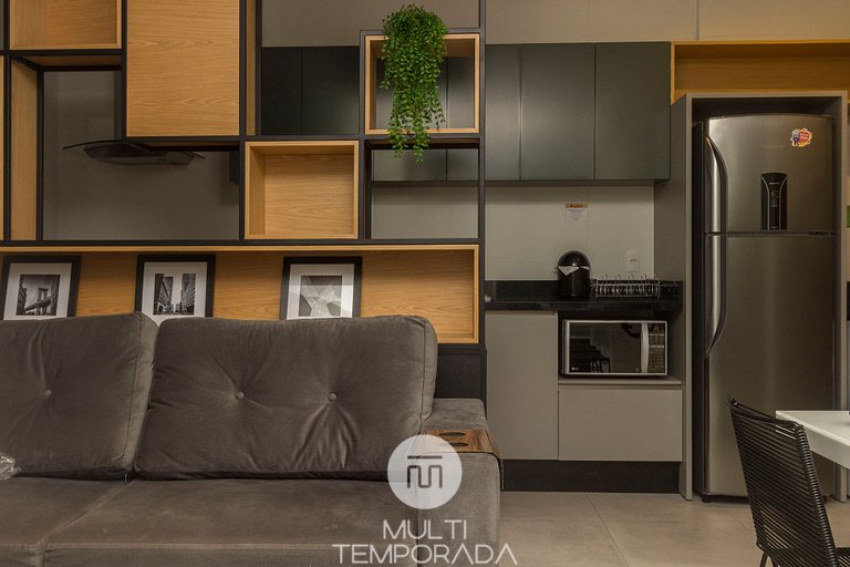 Porto Madero 301 – Apartamento Moderno em Condomínio com Pis