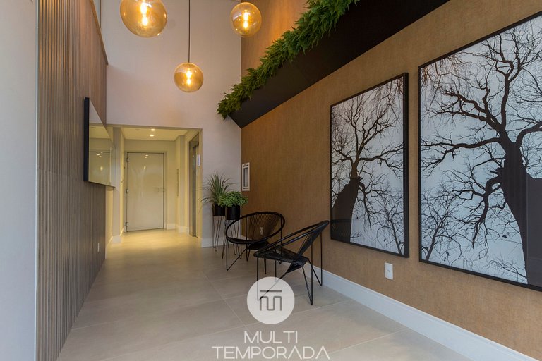 San Diego 201 - Apartamento a 200 metros da praia de Bombas