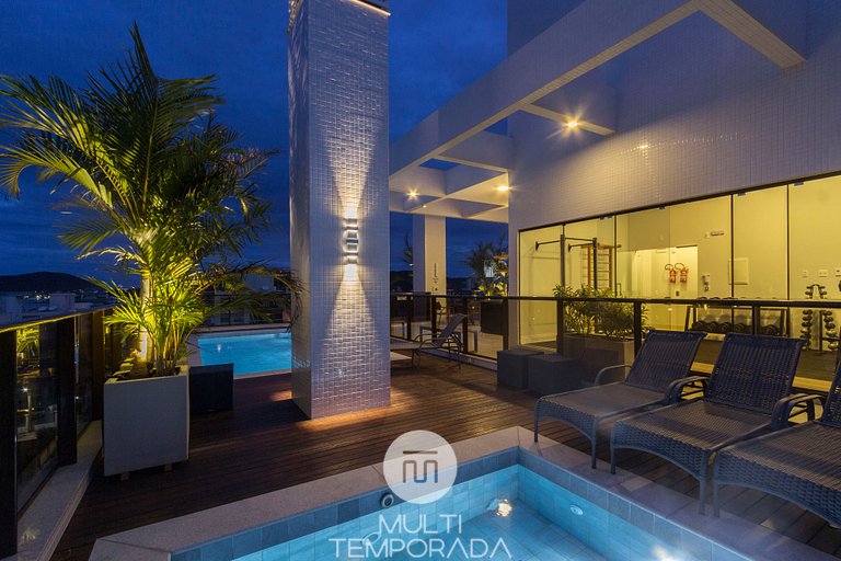 San Diego 201 – Apartamento Moderno com Piscina no Rooftop e