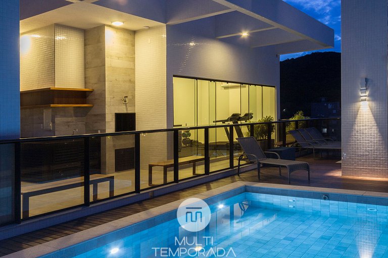 San Diego 201 – Apartamento Moderno com Piscina no Rooftop e