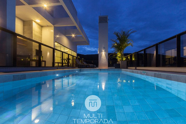San Diego 201 – Apartamento Moderno com Piscina no Rooftop e