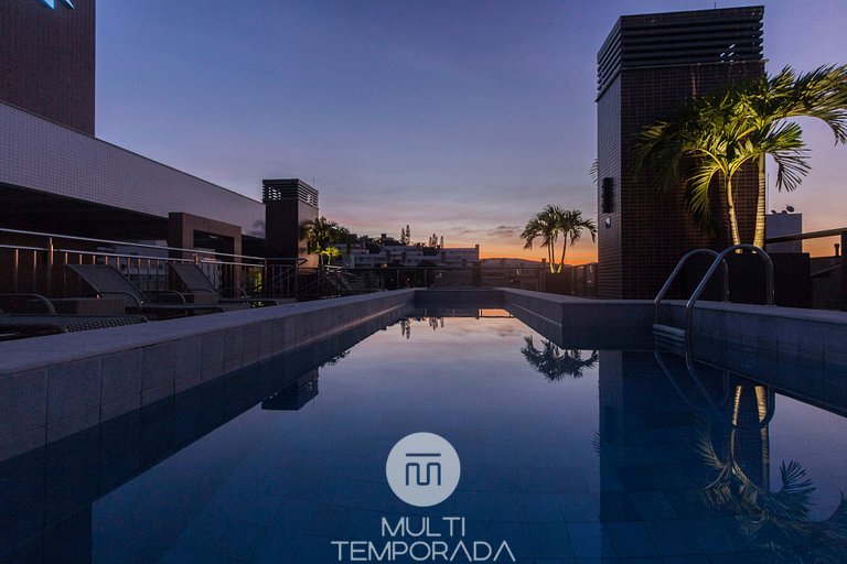 Porto Madero 305 - Edifício com Lazer no Rooftop para até 7