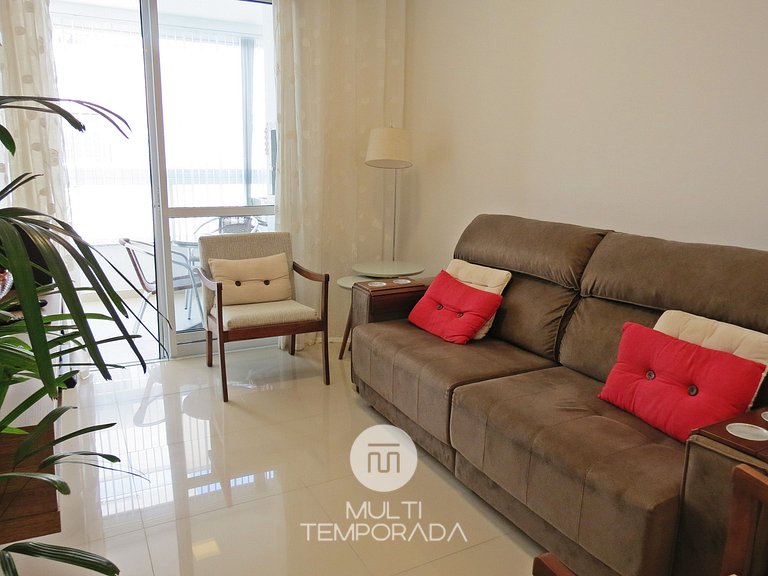 Excelente apartamento a 200m do mar - HI02F