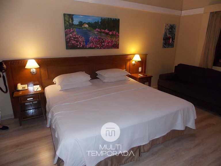 Apart-hotel em Gramado, padrão 4 estrelas, no centro