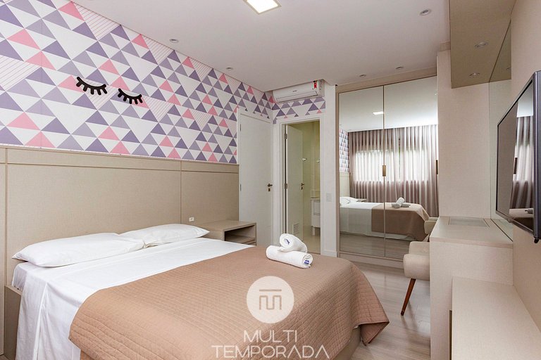 Punta Blu 102-9 - Condomínio Luxo - Piscina - Quadra poliesp