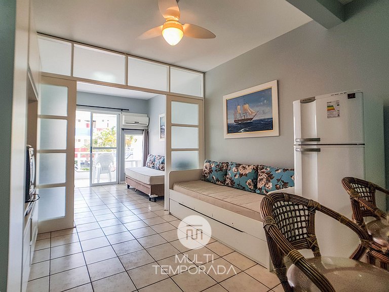 Apartamento para 6 pessoas frente piscina - HB37F