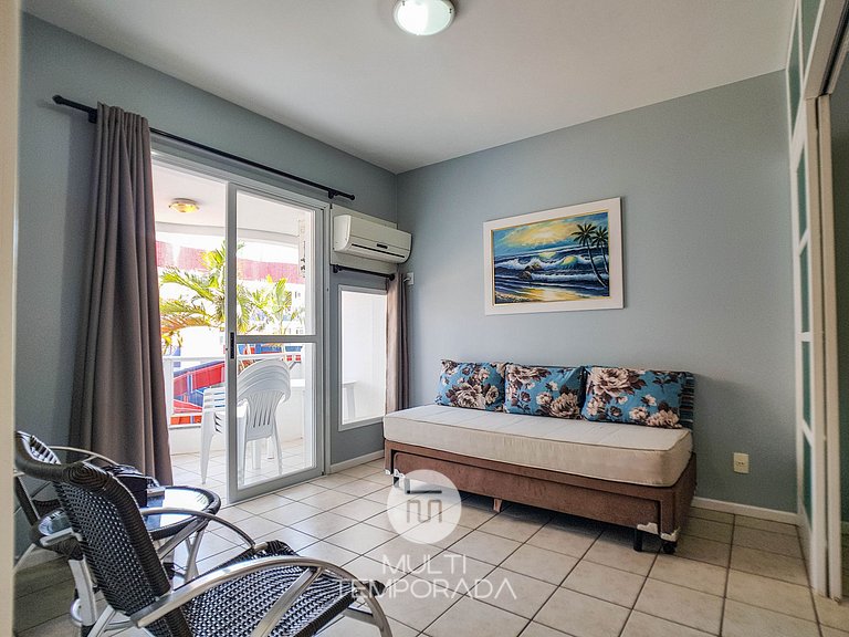 Apartamento para 6 pessoas frente piscina - HB37F