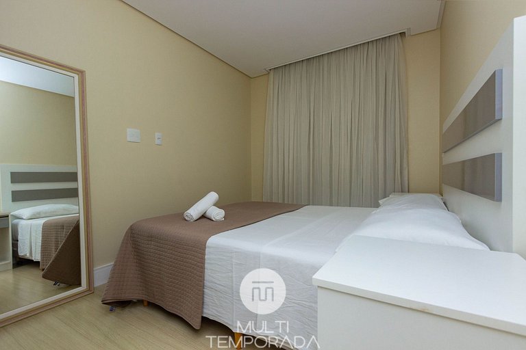 Portofino 203 - Departamento 2 cuartos para hasta 4 personas