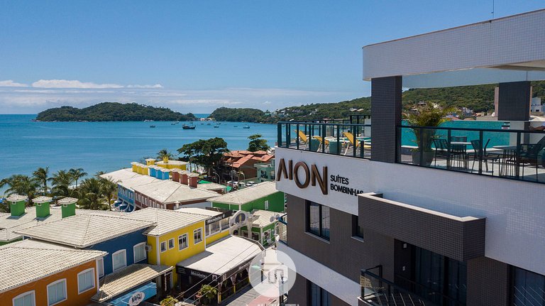 Aion Suites 205 – Lindo apartamento com Vista para o Mar, a
