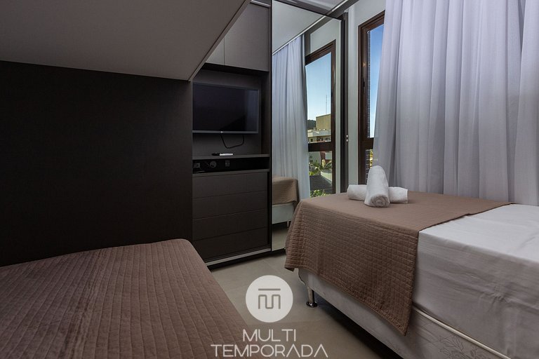 San Diego 201 – Apartamento Moderno com Piscina no Rooftop e