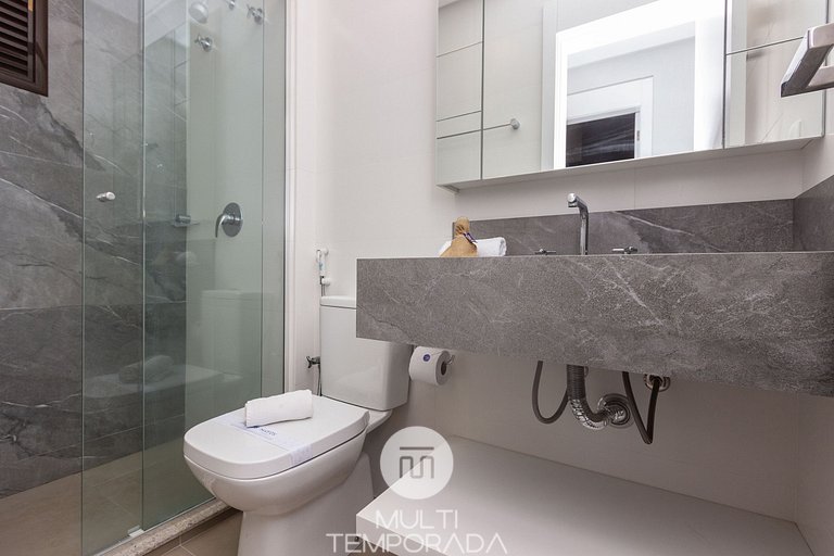 San Diego 201 – Apartamento Moderno com Piscina no Rooftop e
