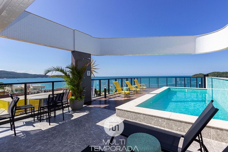 Aion Suites 205 – Lindo apartamento com Vista para o Mar, a