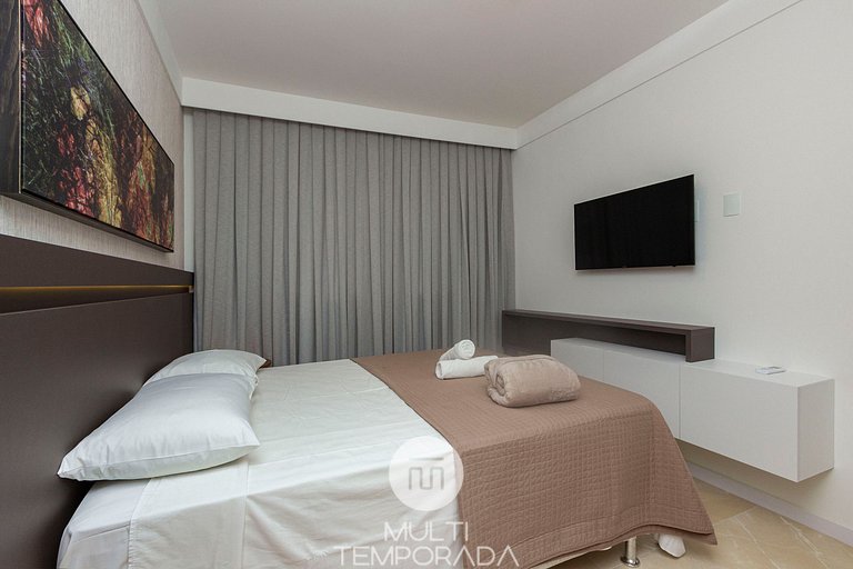 Terrazzo Club Residence 407-A - Apartamento em Bombas - Pisc
