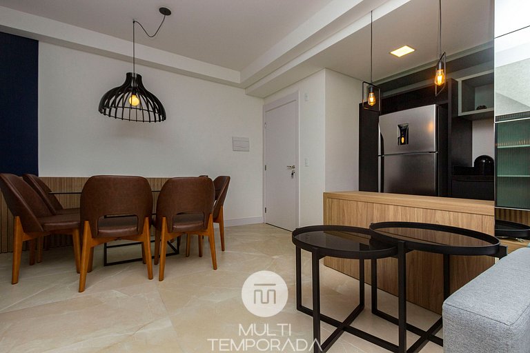 Terrazzo Club Residence 407-A - Apartamento em Bombas - Pisc