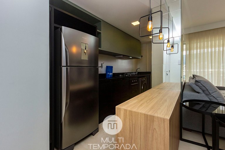 Terrazzo Club Residence 407-A - Apartamento em Bombas - Pisc