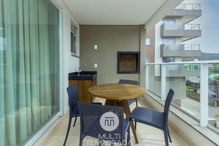 Terrazzo Club Residence 407-A - Apartamento em Bombas - Pisc