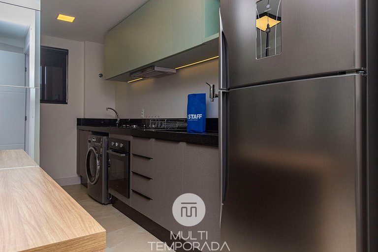 Terrazzo Club Residence 407-B - Apartamento em Bombas - Jacu