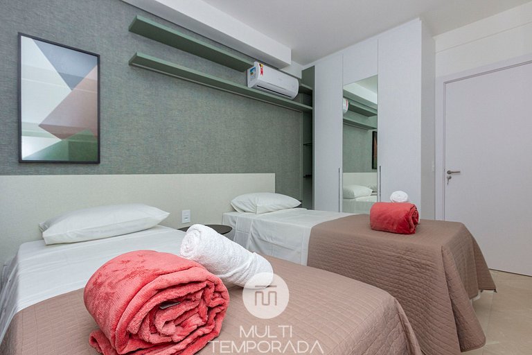 Terrazzo Club Residence 407-B - Apartamento em Bombas - Jacu