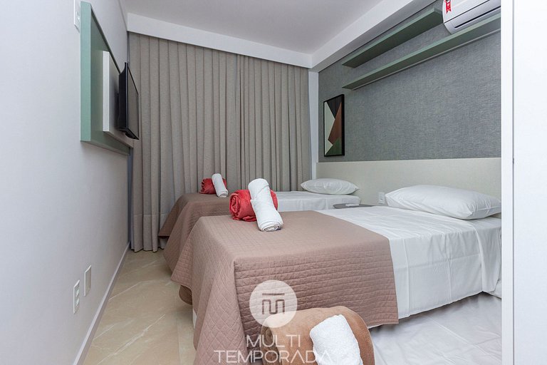 Terrazzo Club Residence 407-B - Departamento en la playa de