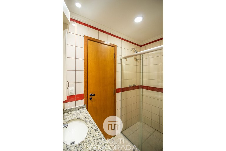 Maravilhoso apartamento com vista mar - HB49F