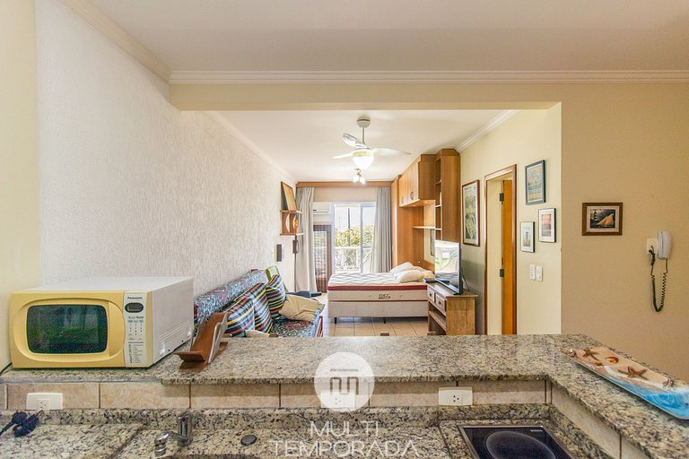 Maravilhoso apartamento com vista mar - HB49F