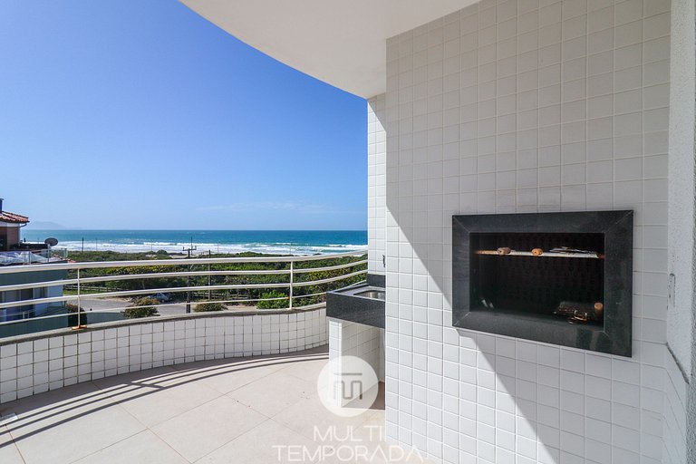 Maravilhosa cobertura com vista para o mar - HB65F