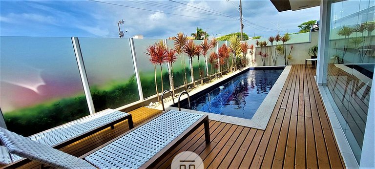 Cobertura Carpe Diem: Jacuzzi Conforto no Campeche