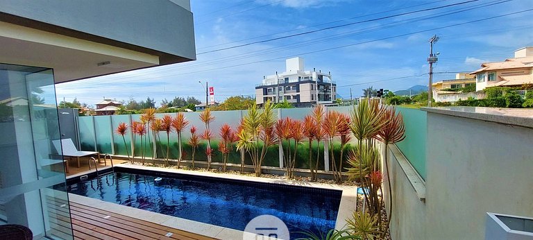Cobertura Carpe Diem: Jacuzzi Conforto no Campeche