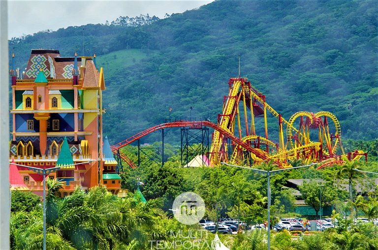 Apto Nantes com Vista pro Beto Carrero World