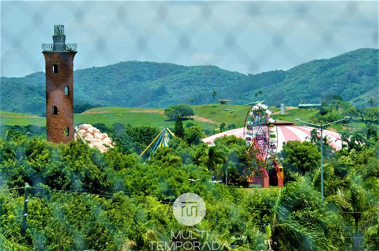 Apto Nantes com Vista pro Beto Carrero World