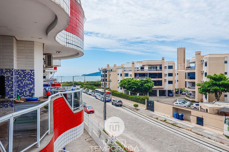 Apartamento com vista para o mar e wi-fi - BG01H