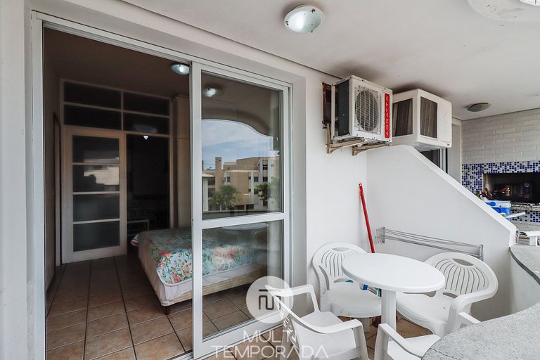Apartamento com vista para o mar e wi-fi - BG01H