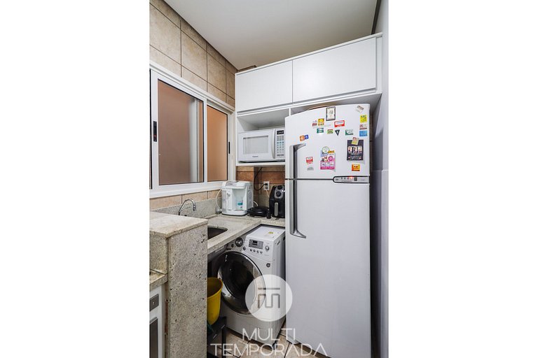 Apartamento com wi-fi e vista para o mar - HB54F