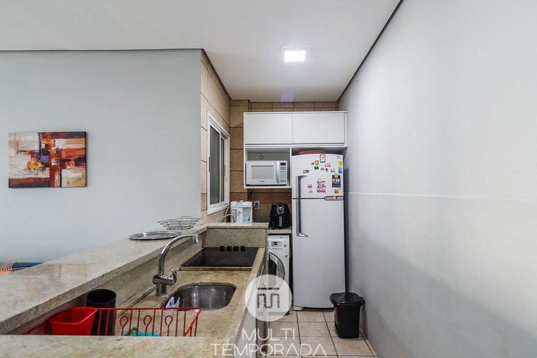 Apartamento com wi-fi e vista para o mar - HB54F
