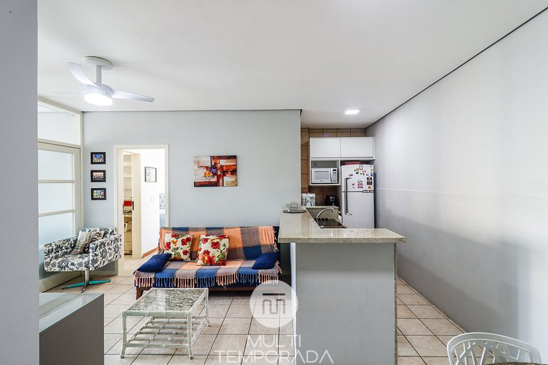 Apartamento com wi-fi e vista para o mar - HB54F