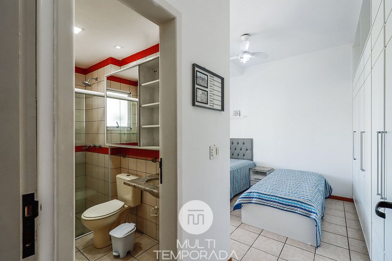 Apartamento com wi-fi e vista para o mar - HB54F