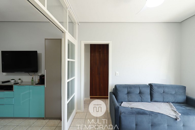 Apartamento com wi-fi e vista para o mar - HB54F