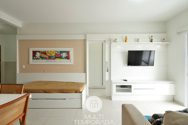 Maravilhoso apto com vista para o mar - HB55F