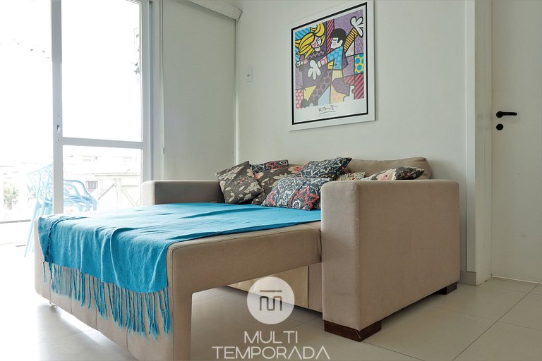 Maravilhoso apto com vista para o mar - HB55F