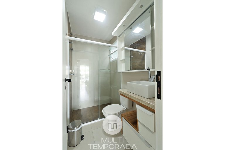 Maravilhoso apto com vista para o mar - HB55F