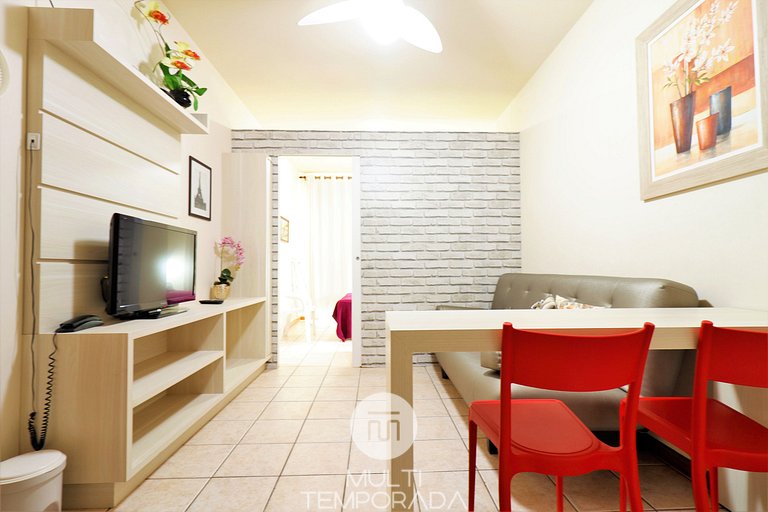 Maravilhoso apartamento para 4 pessoas - HB12F