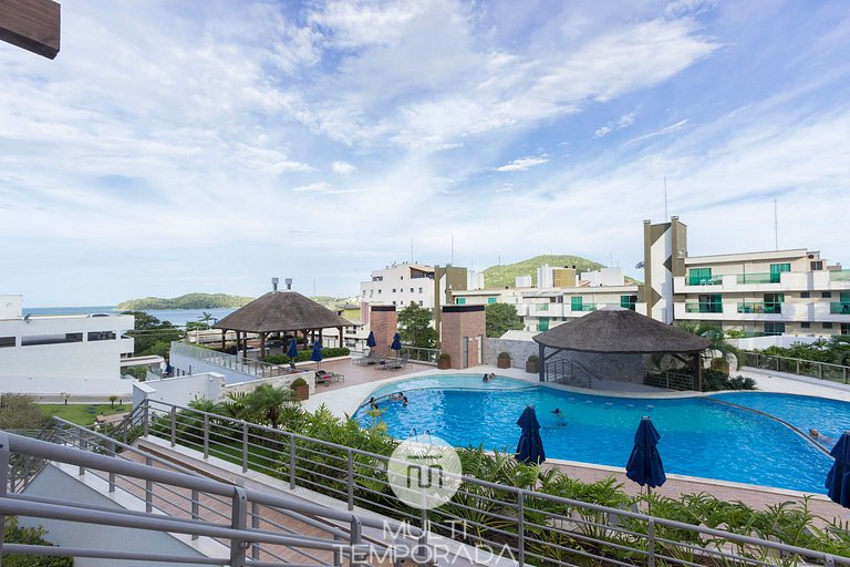 Punta Blu 102-3 - Condomínio Luxo com Vista para o Mar - Pis