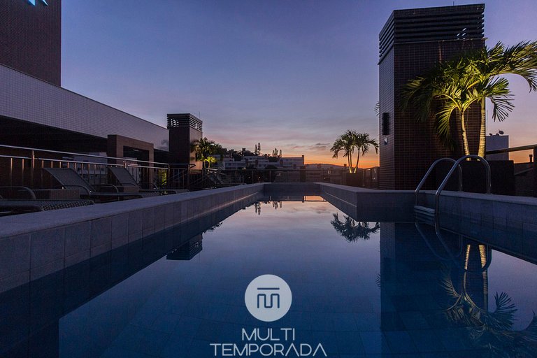 Porto Madero 204 - Apartamento a 250 metros da praia de Bomb