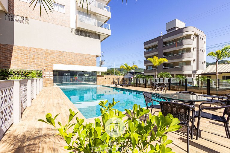 Terrazzo Club Residence 407-A - Apartamento em Bombas - Pisc