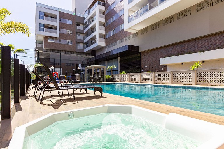 Terrazzo Club Residence 407-B - Apartamento em Bombas - Jacu