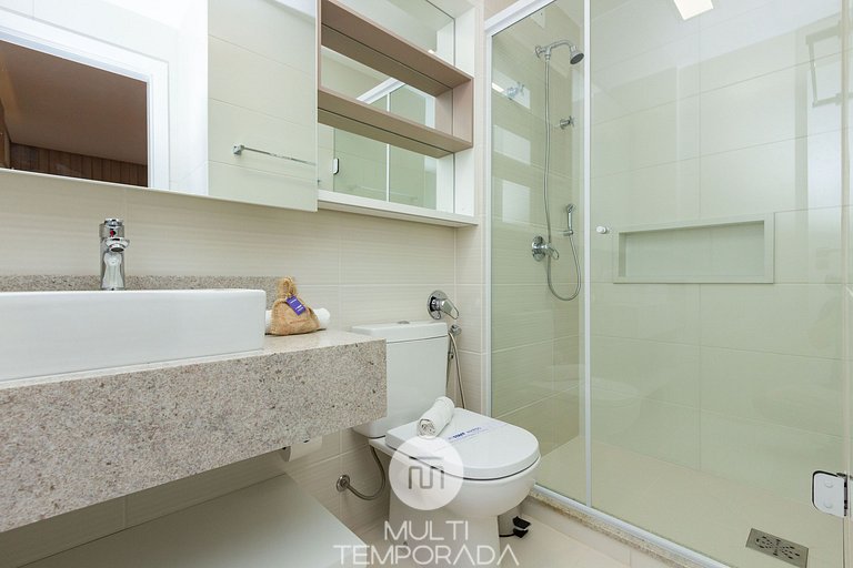 Punta Blu 102-1 - Condomínio Luxo - Piscina - Quadra poliesp