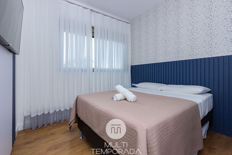 Punta Blu 102-1 - Condomínio Luxo - Piscina - Quadra poliesp