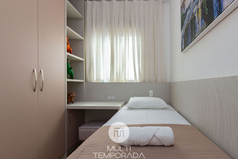 Punta Blu 102-1 - Condomínio Luxo - Piscina - Quadra poliesp