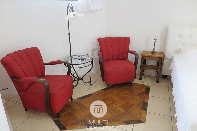 Pousart Floripa - Suíte Vermelha
